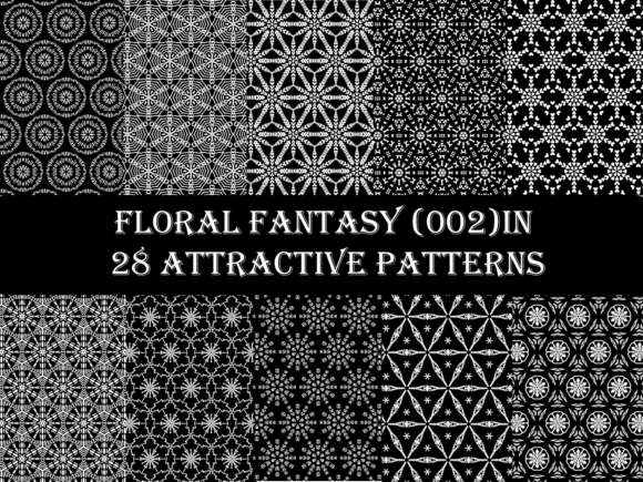 Floral Fantasy 002 – 28 Patterns for Creative Projects