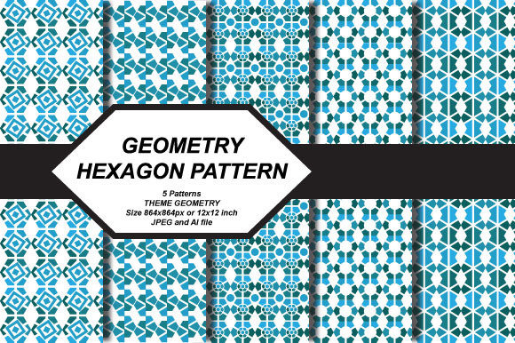 Geometry Hexagon Patterns: A Versatile Design Solution for Modern Creatives
