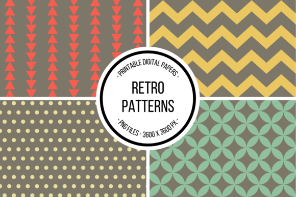 Retro Patterns Digital Paper: A Practical Guide for Creatives and Professionals