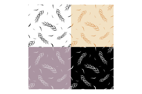 Seamless Willow Leaf Patterns