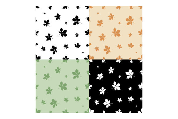 The Timeless Appeal of Chestnut Silhouettes in Seamless Pattern Design