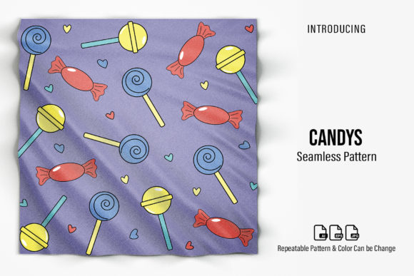 Unlocking Creative Potential with Candys Patterns Digital Paper Set